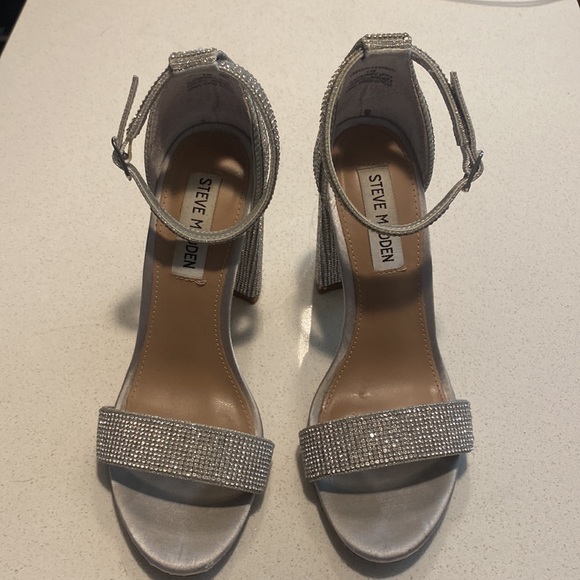 Steve Madden Rhinestone Heels - Picture 2 of 6